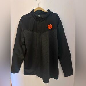 Men’s XXL Clemson quarter zip pullover